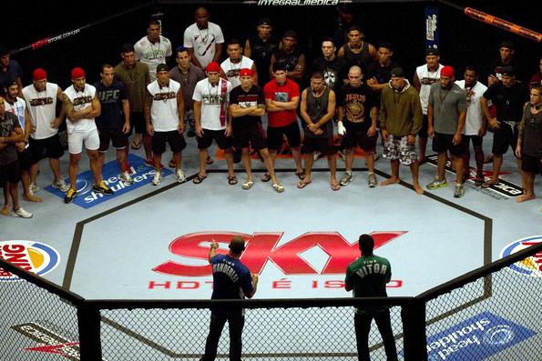 The Ultimate Fighter parte para sua quarta temporada na TV brasileira. Foto: Divulgação