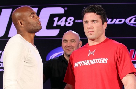 Anderson (esq.) vs. Anderson Silva (dir.) foto: Wander Braga / UFC