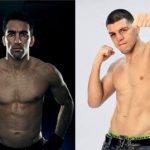 Nick Diaz (dir.) não apareceu para lutar contra Bráulio Estima (esq.) no jiu-jitsu
