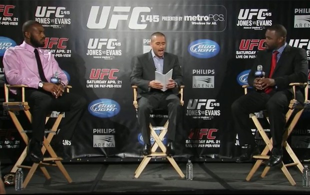 Jon Jones e Rashad Evans trocaram várias provocações durante os últimos meses, mas nas vésperas do combate, agendado para o próximo sábado (18) na luta principal do UFC 145, a...