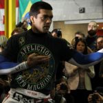 Lyoto Machida se apresenta na sessão de treinos abertos do UFC 140