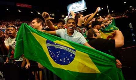 Torcida brasiliense gastará mais com o UFC do que com a Copa. Foto: Divulgação