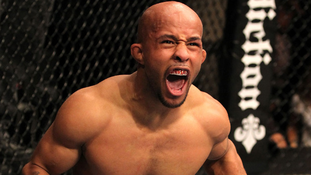 Johnson (foto) é o campeão dos moscas do UFC. Foto: Divulgação/UFC