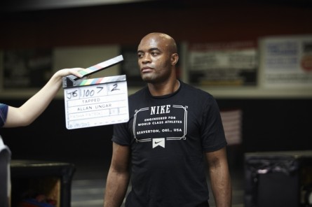 A. Silva (foto) durante as gravações do filme 'Tapped', no ano passado. Foto: Divulgação