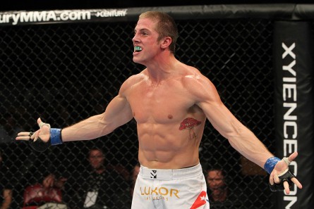 M. Riddle foi pego no antidoping pelo uso de maconha e foi cortado pelo UFC. Foto: Josh Hedges/UFC