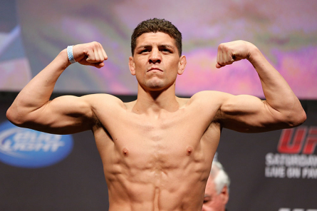 Brasileiros são os principais alvos de Nick Diaz para sua próxima luta. Foto: Josh Hedges/UFC