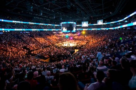 Público do UFC 158 foi o quarto melhor já registrado no Bell Centre, em Montreal. Foto: Divulgação/UFC