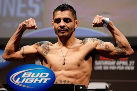 L. Garcia (foto) foi dispensado pelo UFC. Foto: Josh HEdges/UFC