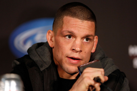N. Diaz. (foto) ainda está insatisfeito com contrato do UFC. Foto: Josh Hedges/UFC