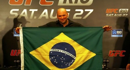Dana White prometeu e deve cumprir: seis eventos no Brasil em 2013