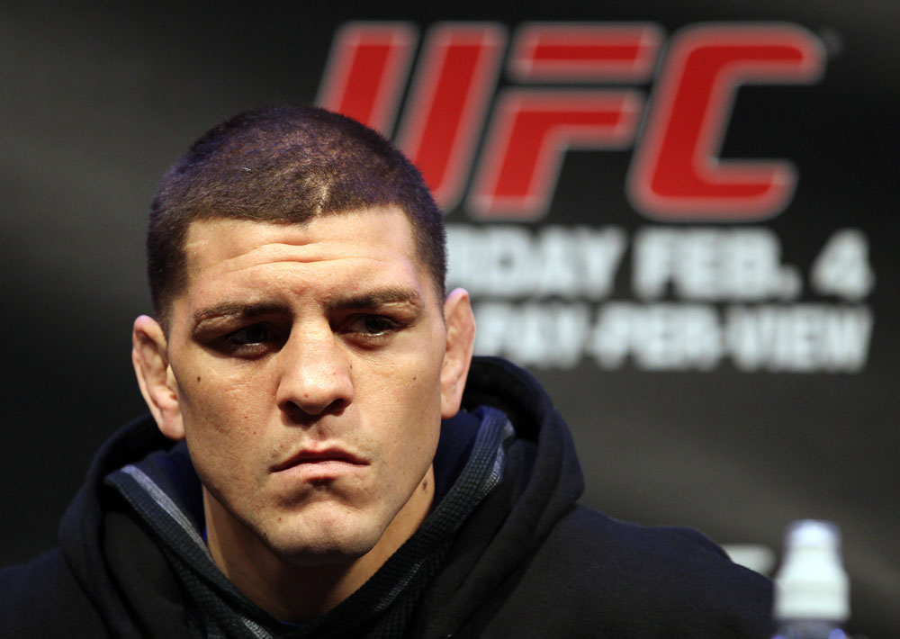 Diaz (foto) recusou revanche com Condit. Foto: Josh Hedges/UFC