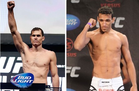 R. Gracie (left) and C. do Bronx (right) failed to win at UFC 162. Photo: Produção MMA Press (Disclosure/UFC)
