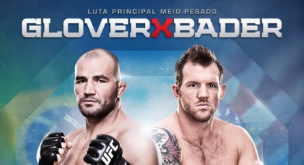 Divulgado o pôster oficial do UFC No Combate 3: Glover vs Bader