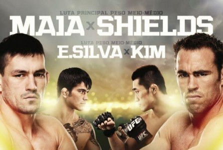 Lutas principal e co-principal da noite ganharam destaque no cartaz do UFC Fight Night 29. Foto: UFC/Divulgação