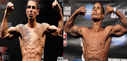 L. Mineiro e J. Eduardo estão fora do UFC em Goiânia. Montagem: SUPER LUTAS / MMA Press
