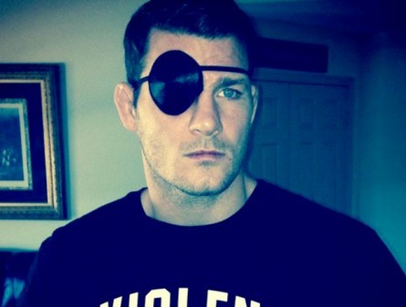 Michael Bisping eye patch