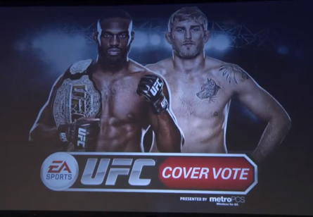 Jones e Gustafsson aparecerão na capa do jogo do UFC. Foto: Reprodução/YouTube