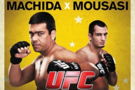 L.Machida e G. Mousasi fazem a luta principal do UFC Fight Night 36. Foto: Divulgação/UFC