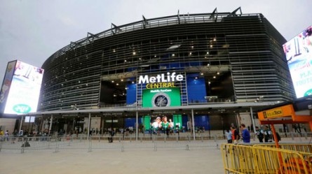 Met Life Stadium (foto) será sede do Super Bowl 2014. Foto: Divulgação / NY