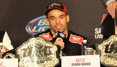 R. Barão (foto) entrou no top-5 peso por peso do UFC. Foto: Eduardo Oliveira/SUPER LUTAS