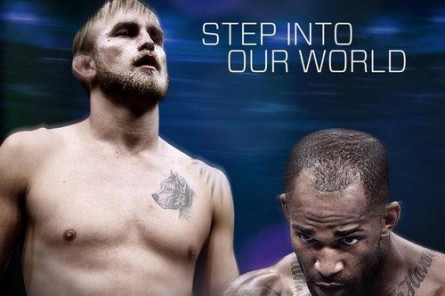 "Entre no nosso mundo"; frase é destaque no cartaz do UFC FN 37. Foto: Divulgação/UFC