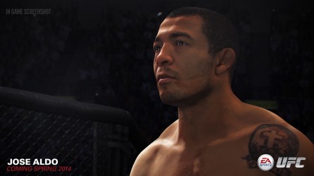 Primeira imagem de Aldo no jogo EA Sports UFC foi divulgada. Foto: Divulgação/EA Sports