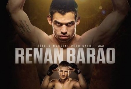 Barão e Dillashaw no pôster do UFC 173. Foto: Reprodução/Facebook