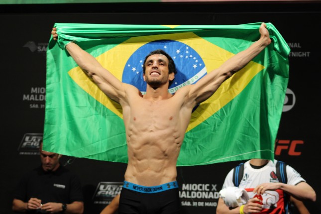 Silvério (foto) foi um dos demitidos pelo UFC. Foto: Lucas Carrano/SUPER LUTAS