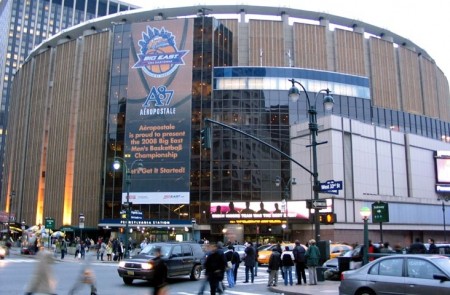 Sonho do UFC de promover um evento no Madson Square Garden (foto) foi novamente adiado. Foto: Divulgação