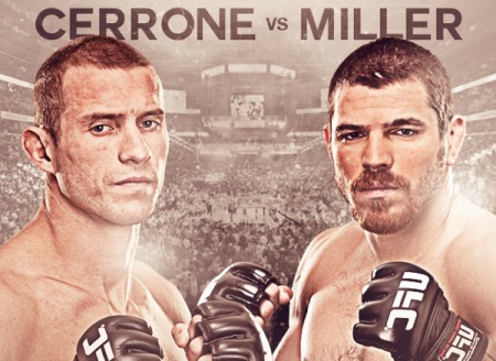 Cerrone e Miller fazem a luta principal do UFC FN 45. Foto: Divulgação