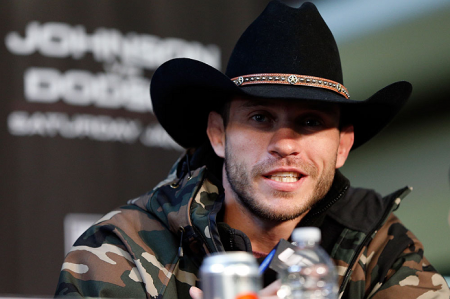 D. Cerrone (photo) could have his fourth fight in 2014. Photo: Josh Hedges/UFC