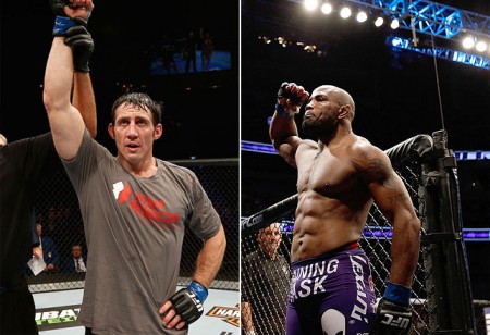 Kennedy (esq.) e Romero (dir.) se enfrentam em setembro. Foto: Produção MMA Press (Divulgação/UFC)
