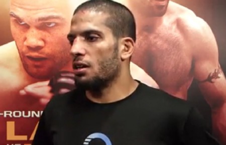 N. Lahat (foto) em entrevista após o UFC on FOX 12. Foto: Reprodução