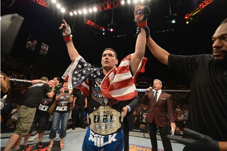Weidman (foto) enfrentará Belfort em sua próxima luta. Foto: Josh Hedges/UFC