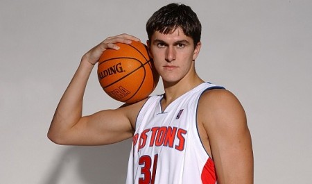Darko Milicic (photo) was ahead of three Olympic medalists in the selection of NBA athletes. Photo: Disclosure