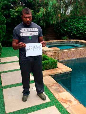 Antigo rival, Rampage manda mensagem a Wand após aposentadoria: Era seu fã número 1