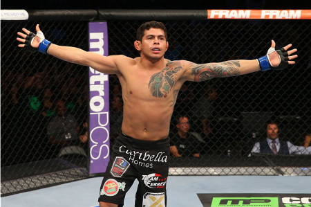 Diego Ferreira (foto) é mais um brasileiro no UFC Rio 5. Foto: Josh Hedges/UFC