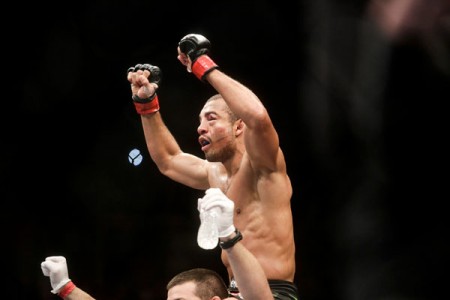 "Aldo (foto) segue como campeão dos penas do UFC. Foto: Divulgação