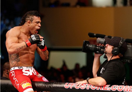 Belfort is expected to fight for the middleweight belt in February. Photo: Josh Hedges/Zuffa LLC