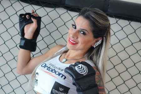 Vencedora do BBB 14, Vanessa Mesquita irá apresentar as lutas no Jungle Fight pela terceira vez. Foto: Caio  Duran