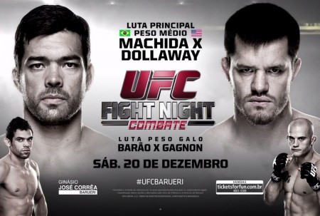Lyoto e Barão fazem, respectivamente, a luta principal e co-principal do UFC Barueri. Foto: Reprodução