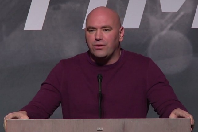 Dana White garantiu que não vai se esquivar das polêmicas de doping no UFC. Foto: Reprodução