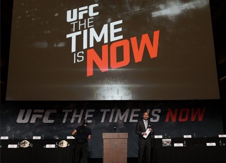 Apresentação do UFC recebeu o nome de "The Times is Now". Foto: Reprodução/Instagram