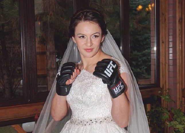 Milana levou seu amor ao MMA para o altar. Foto: Reprodução/Instagram