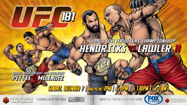 UFC 181 foi pauta do PODCAST SUPER LUTAS.