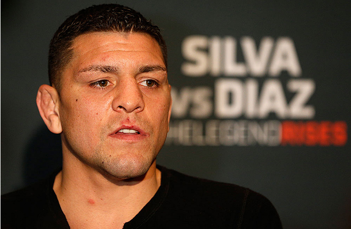 Diaz (foto) enfrentará A. Silva no UFC 183. Foto: Josh Hedges/UFC