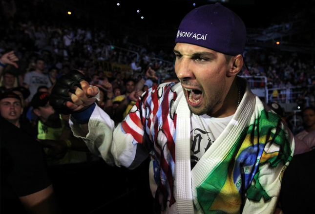 Schaub participou do histórico UFC Rio 1, mas foi nocauteado por Minotauro. Foto: Divulgação/UFC