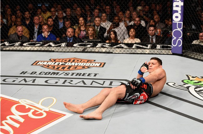 Em sua última luta, Diaz perdeu para A. Silva. Foto: Divulgação/UFC