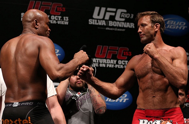 S. Bonnar (dir.) foi pego pelo uso de esteroides anabolizantes após o UFC Rio 3. Foto: Josh Hedges/UFC