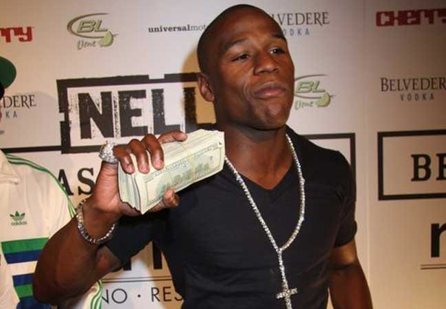 F. Mayweather reveals how much he will earn in superfight Photo: Disclosure